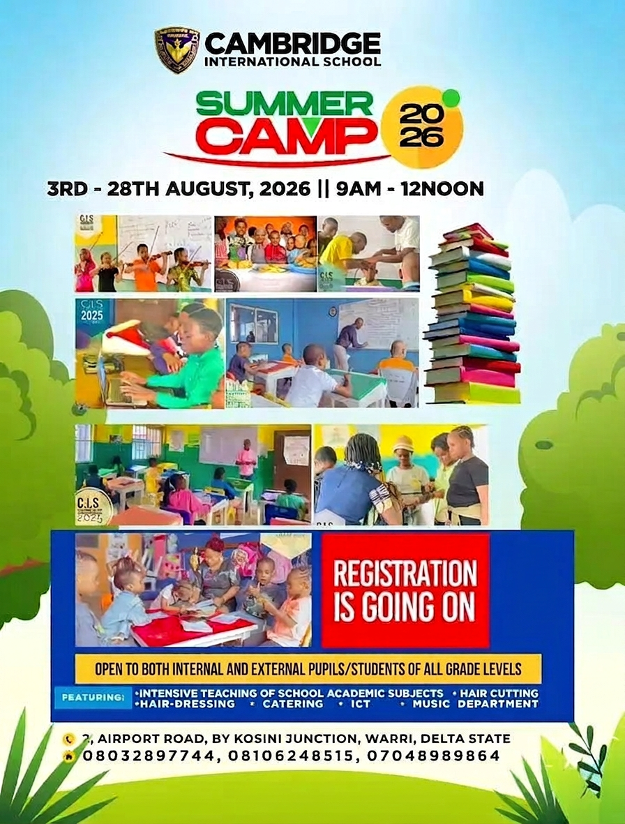 SUMMER CAMP REGISTRATION IS NOW OPEN!